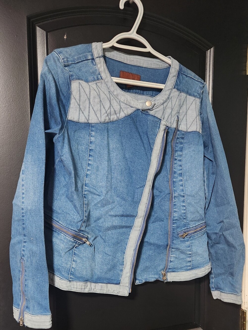 Womens Light Blue Denim Jacket for Women Hive & Honey